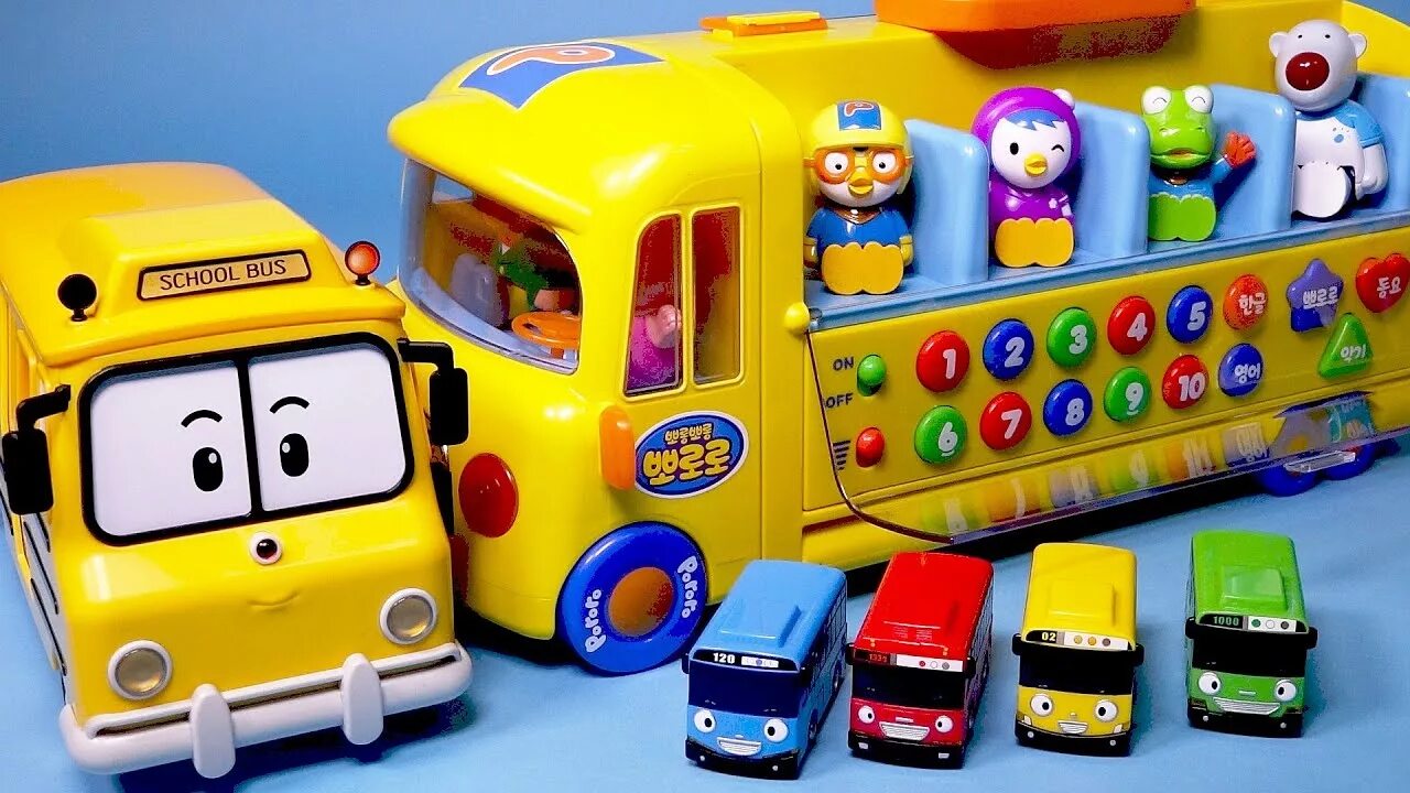 Автобус робокар. Поли Робокар автобус. Robocar Poli School Bus. Tayo Bus игрушки машинки Toys. Автобус Тайо школьный автобус.