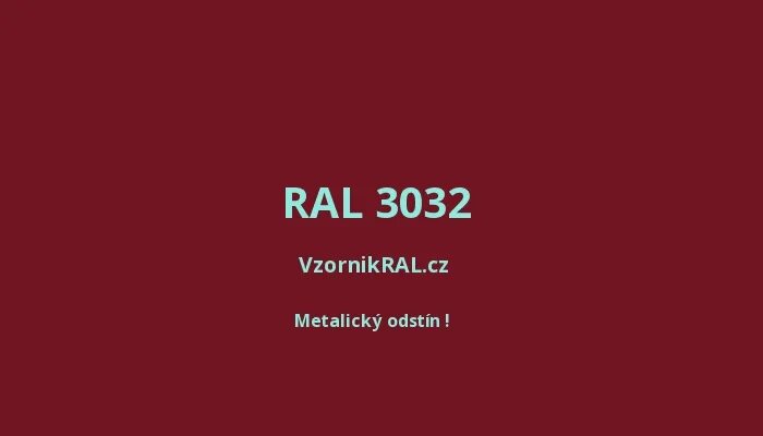 Северный лис новый рал читать полностью. Рал 3032. Цвет RAL 3032. RAL 3032 краска. RAL рубиновый цвет.