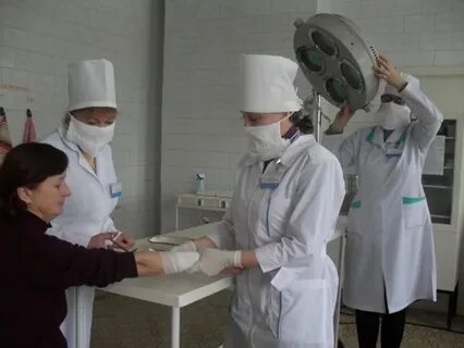 Работа в хирургическом отделении