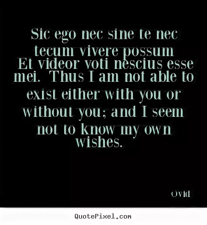 Лове сик. NEC Possum Tecum vivere NEC sine te. NÉC sine té, NEC Técum vívere Póssum перевод. Татуировка NEC Possum Tecum vivere, NEC sine te. NEC Possum Tecum vivere NEC sine te на руке.