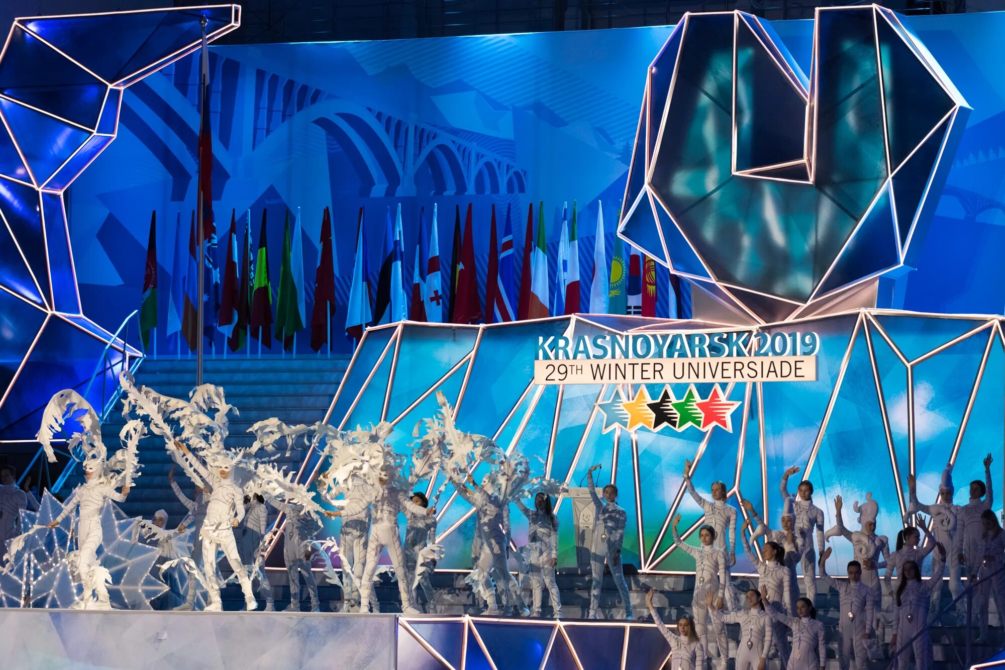 Всемирная зимняя Универсиада 2019 в Красноярске. Winter Universiade Красноярск. Всемирная зимняя Универсиада 2019г.. Universiade 2019 церемония открытия.