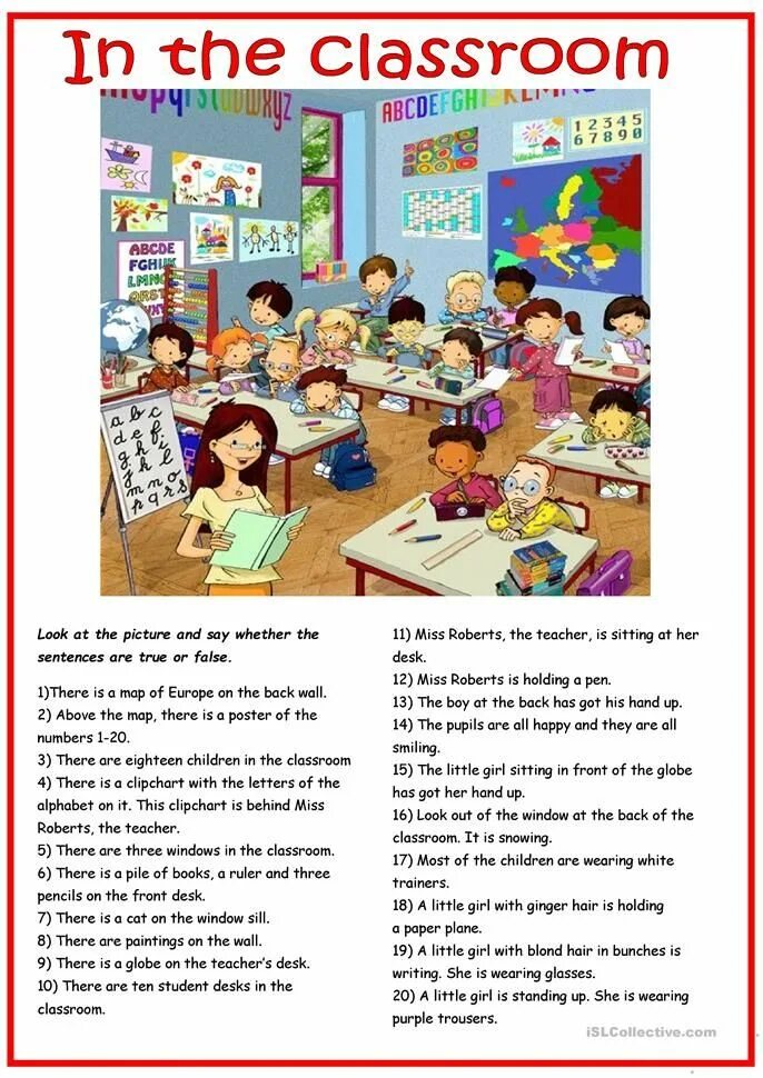 There are four of us. Задания на английском in the Classroom. There is there are in the Classroom. Classroom English Worksheet. In или at Classroom.