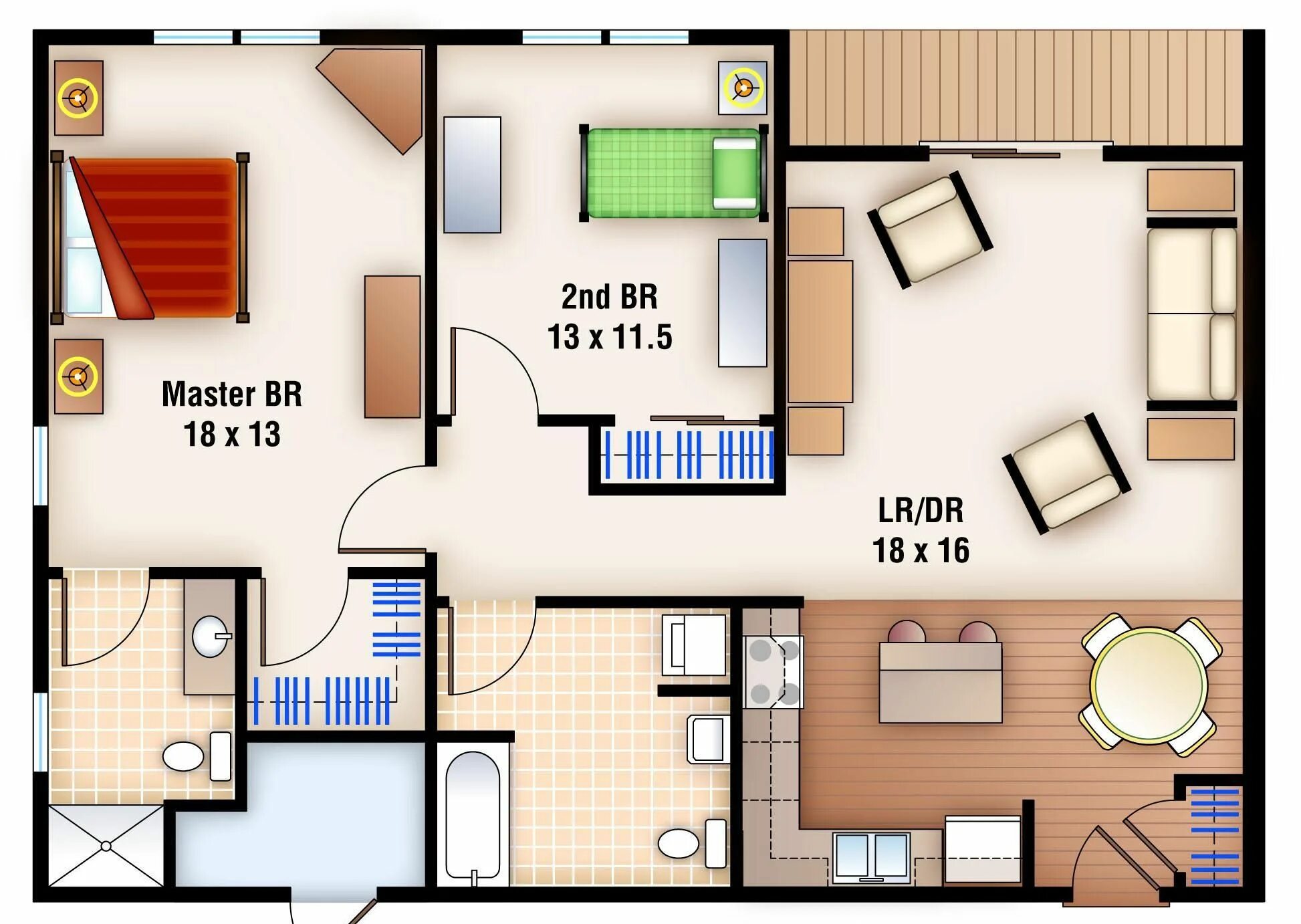 Two bedroom flat. Flat House планировки. 2 Bedroom House Plan 2d'. 2 Этаж Plan 2d. 2 Floor House Plan.