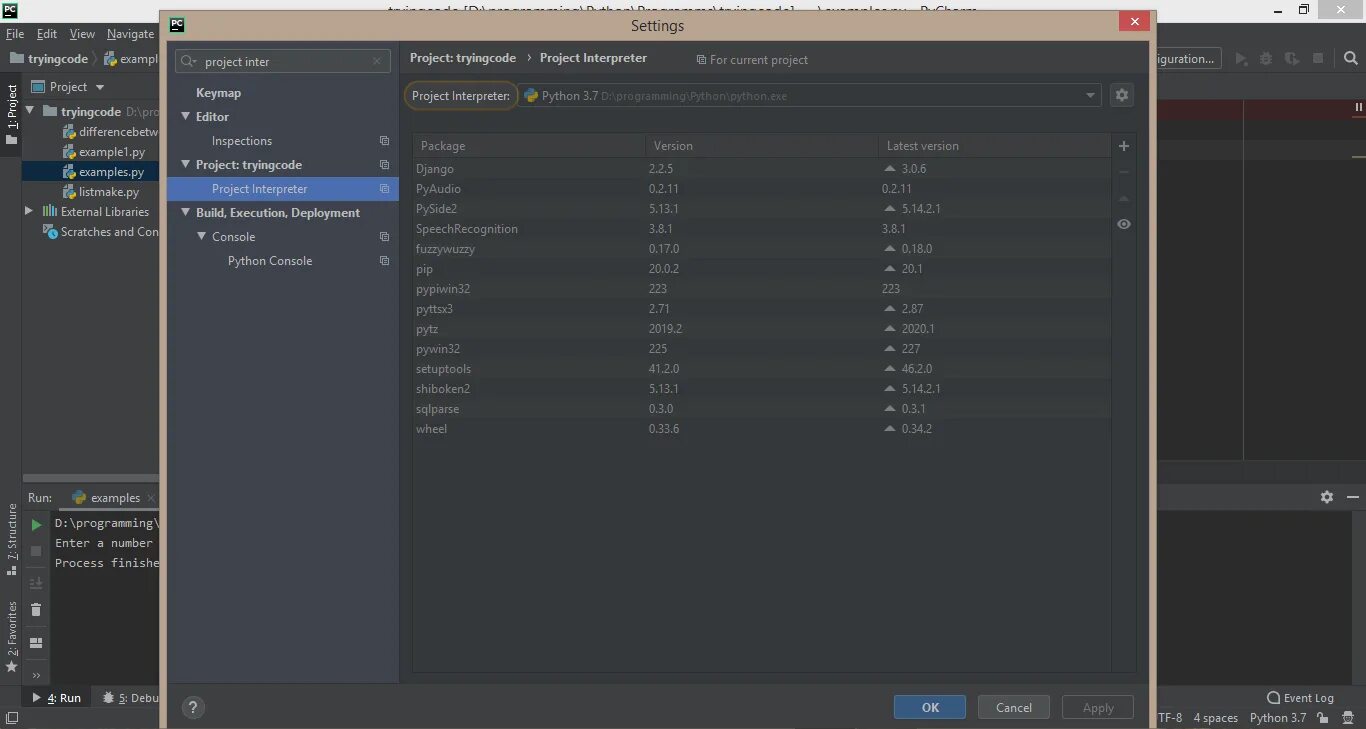 Pycharm program files