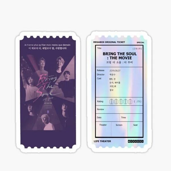 Soul ticket code. Bts tickets. bts bring the soul. ticket bts sticker. bts bring the soul tickets.