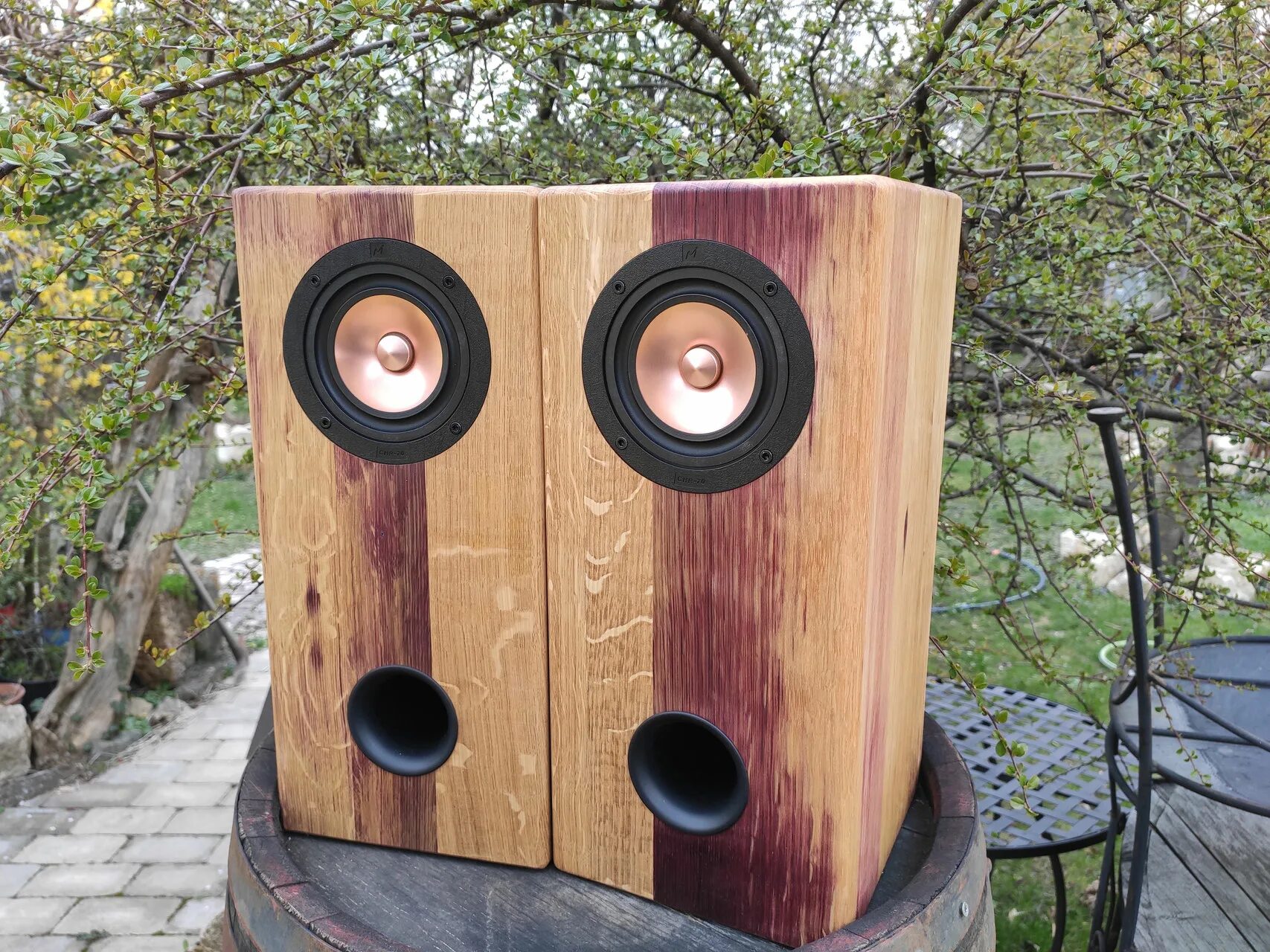Mark audio. C-mark audio.