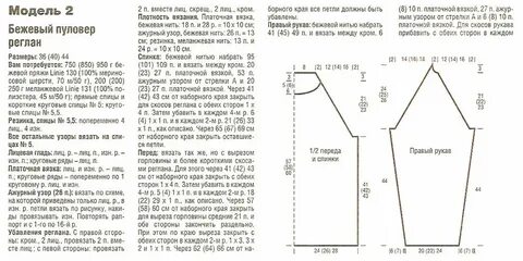 Джемпер женский спицами снизу вверх