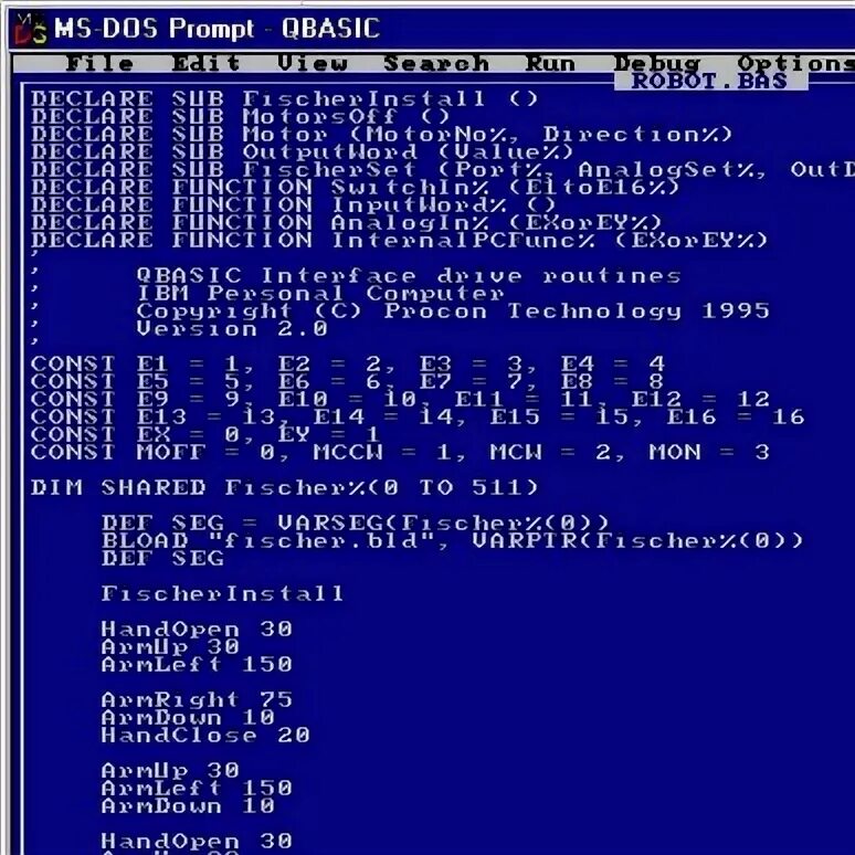 Язык qbasic. Язык qbasic