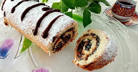 Рецепт рулета с изюмом