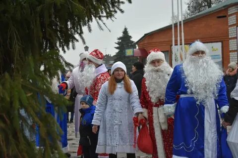 Деды морозы на рязанском