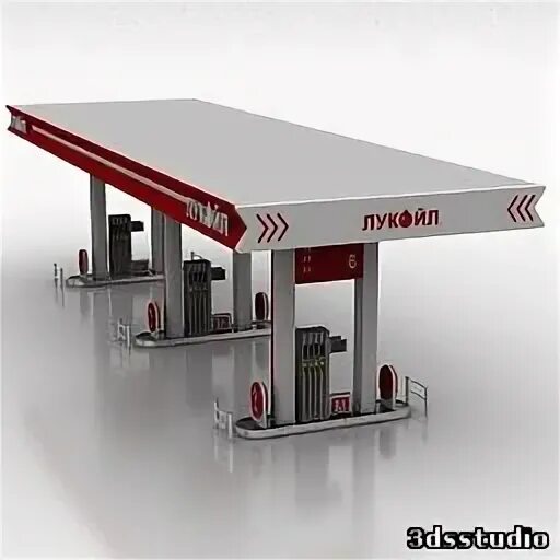 D3 станции. 3д макет АЗС Lukoil. Заправка 3д модель. АЗС 3d model. Цифровая 3д модель АЗС.