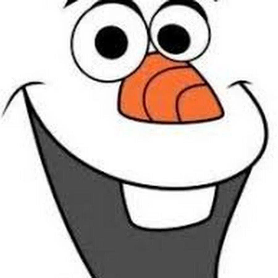 INSTANT DOWNLOAD Disney Frozen Olaf face by SmallWorldPrintables Snowman faces, 