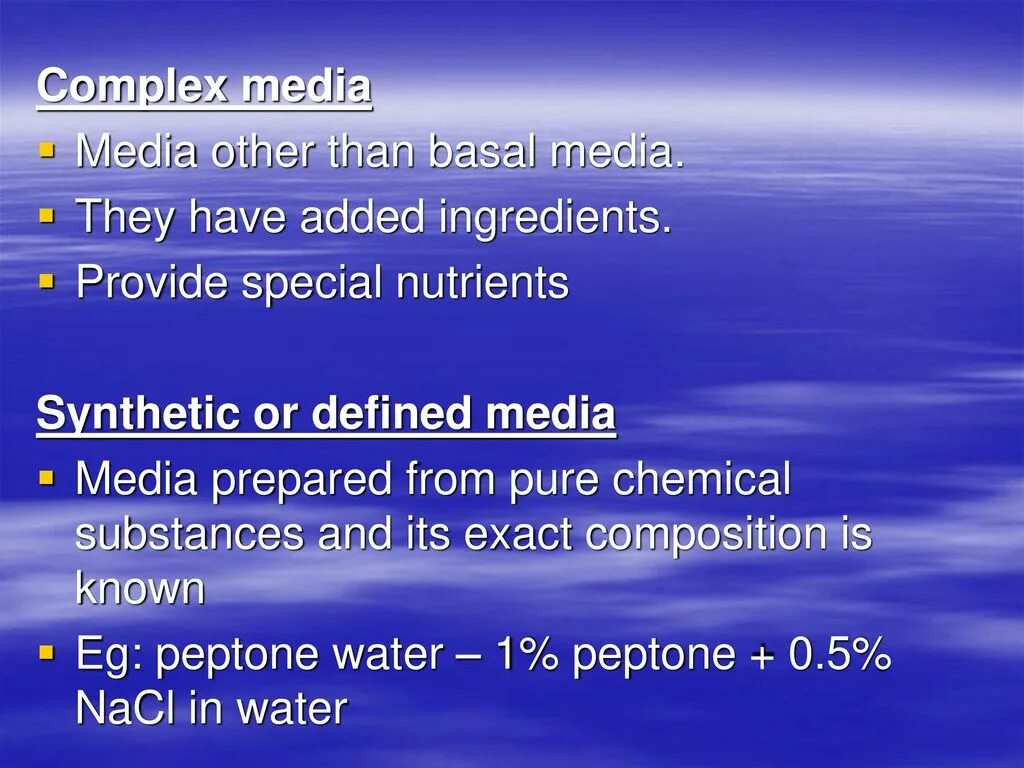 Media complex. Redefine media.