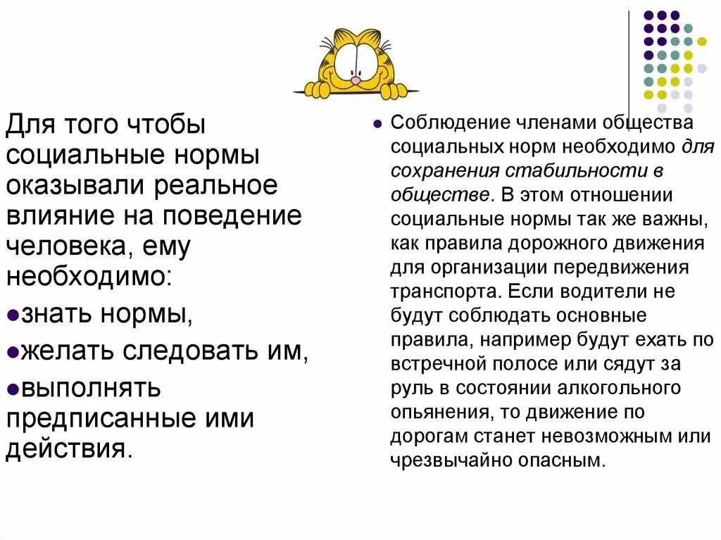 Почему важно соблюдать общественный порядок. Общественные нормы поведения