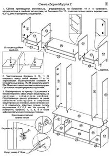 Инструкция как собрать стенку