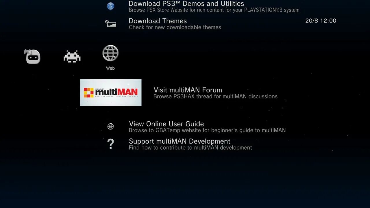 Multiman ps3. Прошивка для ps3 Multiman. Загрузка ps3. Программа Multiman для пс3. Ps3 игры multiman