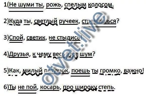 Светик не стыдись. Синтаксический разбор предложения не шуми ты рожь спелым колосом. Не шуми ты рожь спелым колосом. Не шуми ты рожь спелым колосом основа предложения. Придумать предложения Колос.