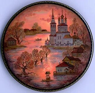 Миниатюра вечером