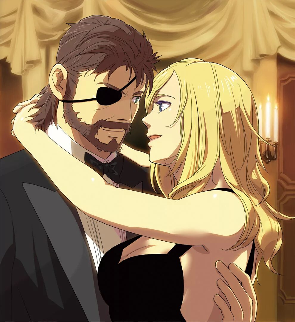 Pretty girls walk big boss. MGS Биг босс и ева. MGS аниме. Нейкед Снейк и ева. Нейкед Снейк и босс.