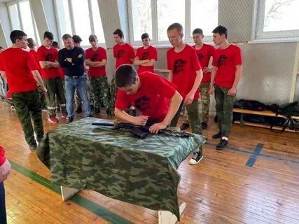 Военно спортивная эстафета