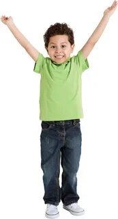 Children stand up