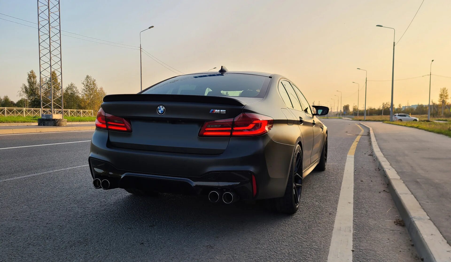 Осенний фотосет М5 Ф90 - BMW M5 (F90), 4,4 л, 2018 года фотография DRIVE2
