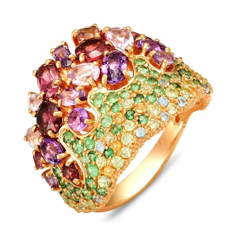 Купить женские кольца камнями. Золотое кольцо микс камней аметист топаз сапфир 2023. Золотое кольцо с цветными камнями. Кольцо с разноцветными камнями. Золотые украшения с разноцветными камнями.