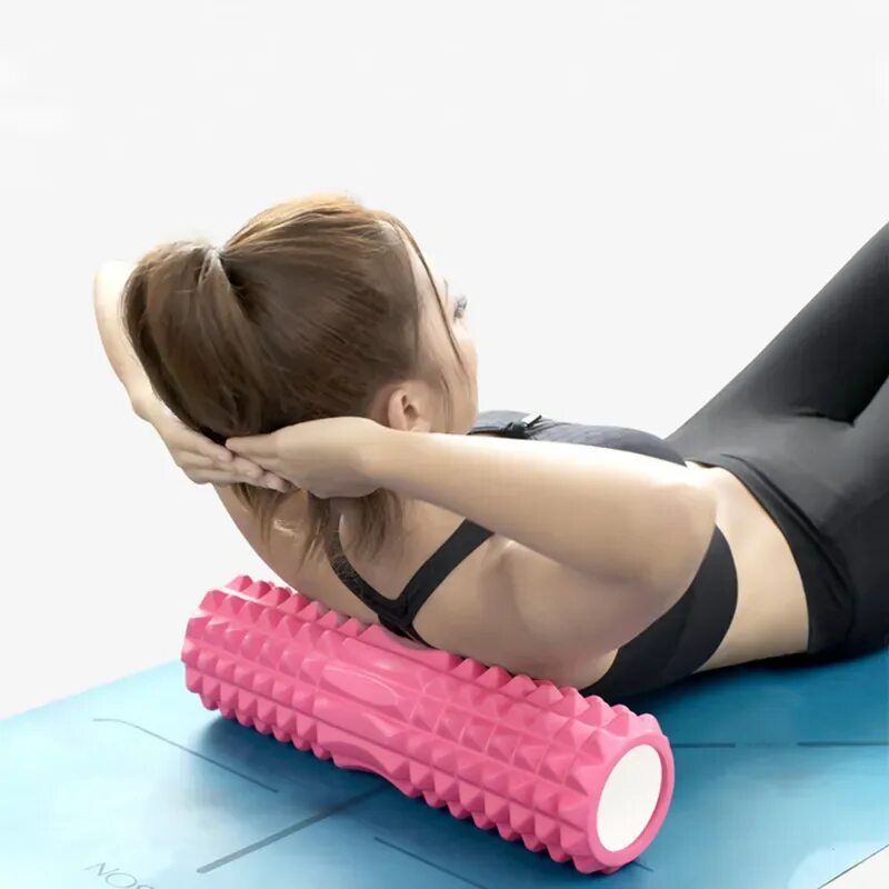 Массажеры ролики. Массажный ролик для йоги и фитнеса Foam massage Roller. МФР роллер для спины. Фоам роллер упражнения. Роллер для МФР.