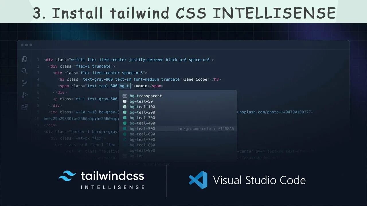 Vs code configurations. Tailwindcss. tailwind css. vs code intellisense. vs code расширение  inline code.