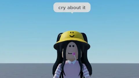 Cry about it