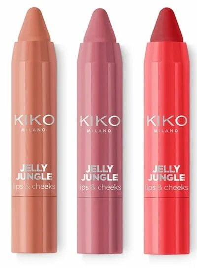 Kiko jelly. Кико Милано помада Джелли стайл оттенки. Kiko Milano помада палитра. Kiko Milano Stick Eyeshadow. Tropic Heat Lips & Cheeks стик Kiko.