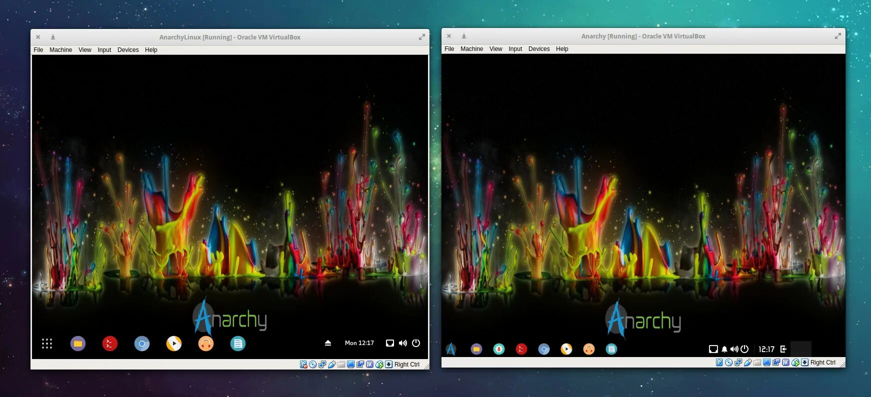 Cinnamon anarchy. Archlinux budgie. anarchy linux. arch linux budgie.