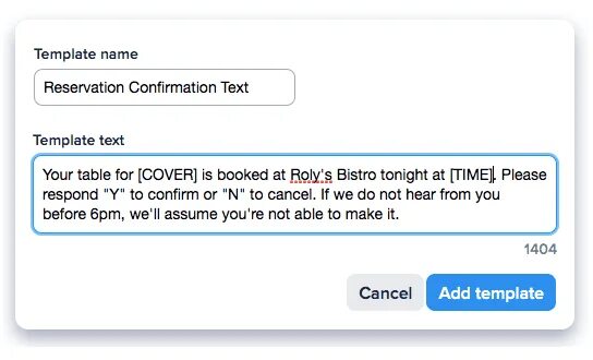 I have a reservation can you. I have a reservation can you