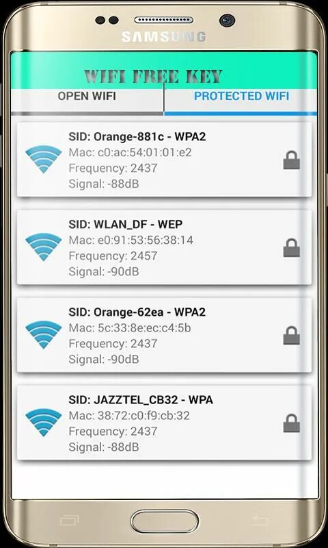 Wi fi keys
