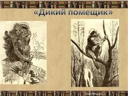 Мысль сказки дикий помещик