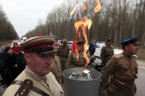 Потушили вечный огонь