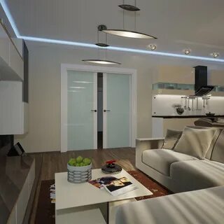 Кухня гостиная 20