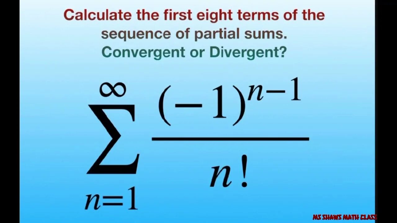 Convergence or Divergence?. Partial sum of Geometric Series. Geometric Series Convergence. Diverges converges calculator. First calculating