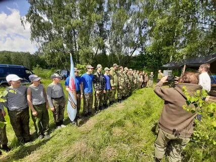 Военно патриотический слет защитники