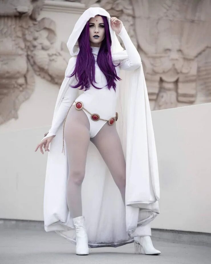 Raven cosplay. Tenleid косплей Рейвен.