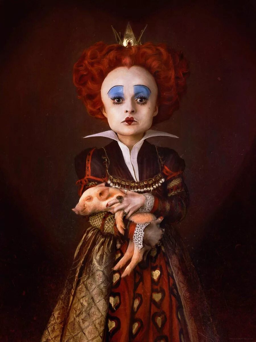 красная королева из алисы в зазеркалье. алиса и червонная королева алиса в стране чудес 1951. хелена бонем картер червонная королева. хелена бонэм картер красная королева. хелена бонем картер красная королева.
