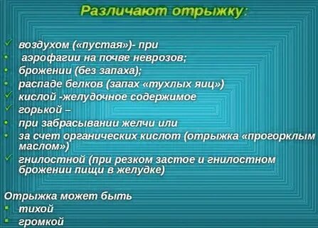 Как рыгнуть