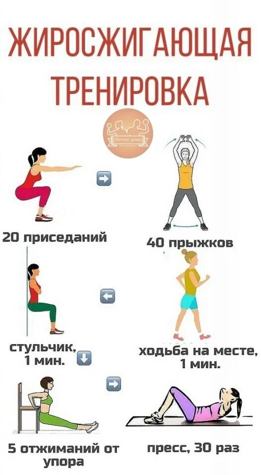 Какими упражнениями вызвать