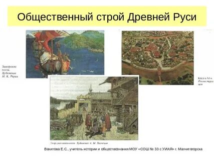 Общественный строй на руси презентация