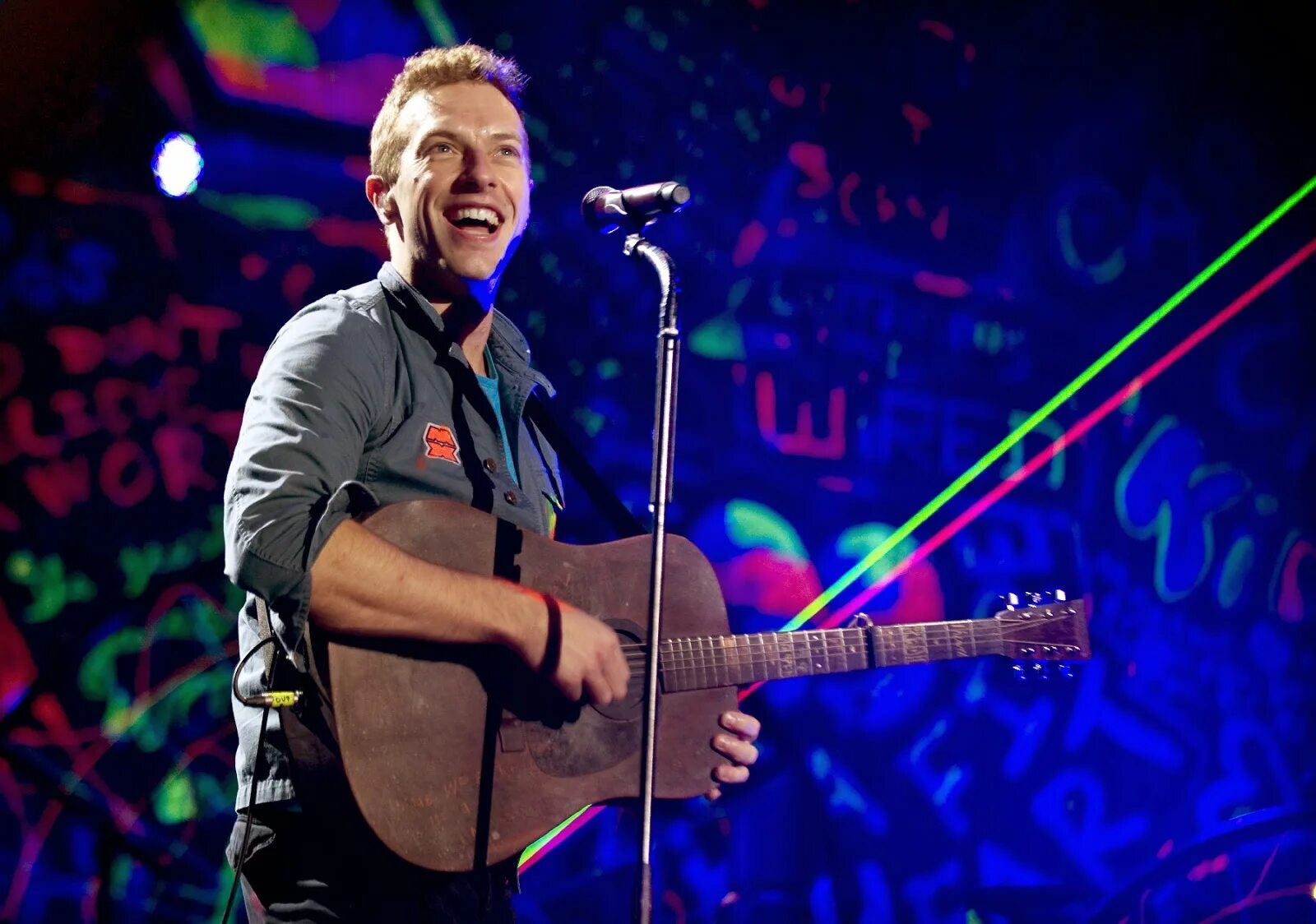 Coldplay солист. Martin show