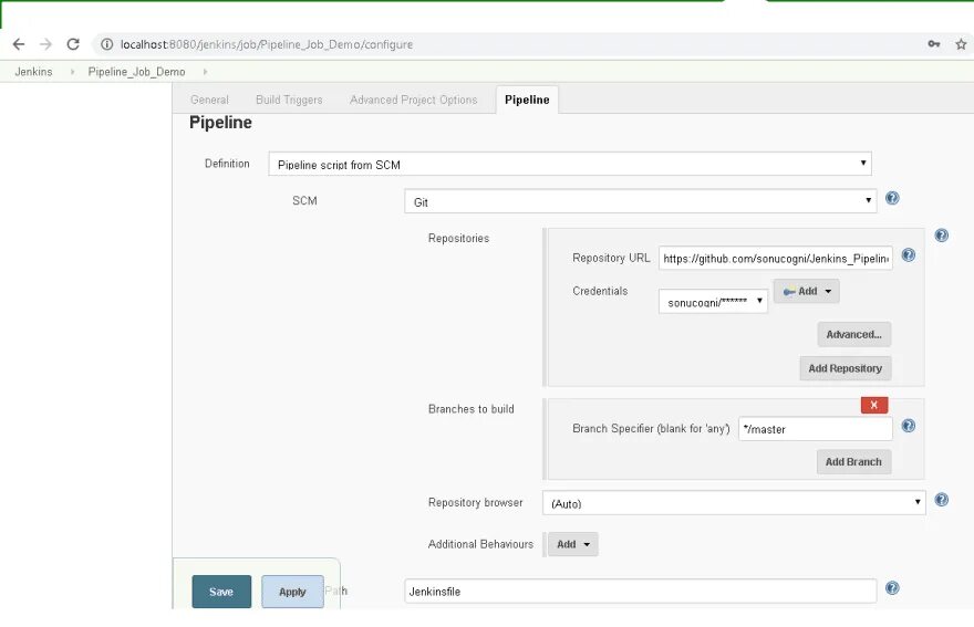 Jenkins repository. Jenkins repository