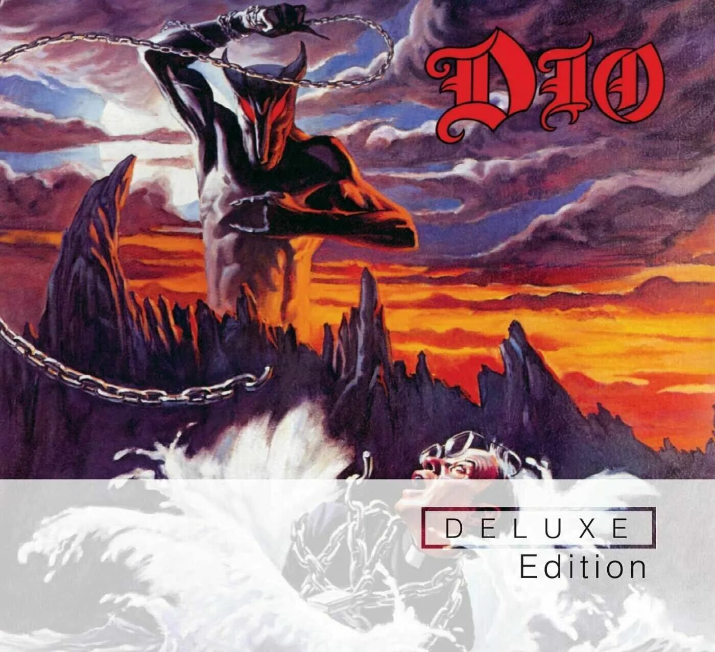 Dark dio. Dio Holy Diver обложка. Dio Holy Diver (Mercury 811021-2). Dio Holy Diver Deluxe Edition. Dio Holy Diver 1983.