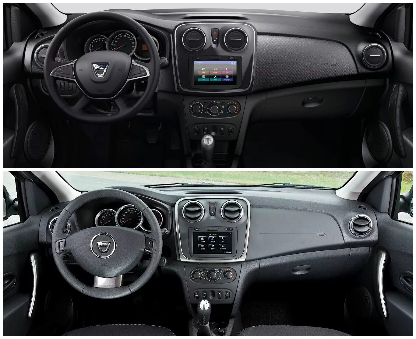 Отличие логан 1 и логан 2. Рено логан 2 рестайлинг салон. логан 2 рестайлинг. renault logan 2017 салон. логан 2 рестайлинг и дорестайлинг.