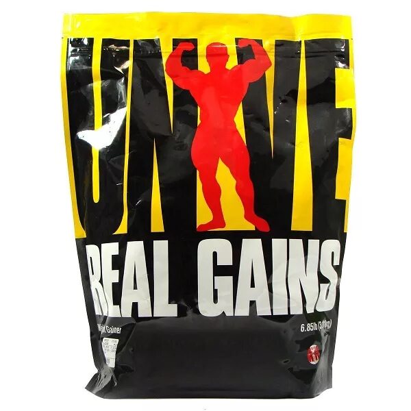 Universal real. Гейнер universal nutrition. гейнер в мягкой упаковке. футболка universal nutrition. real gains (universal nutrition).