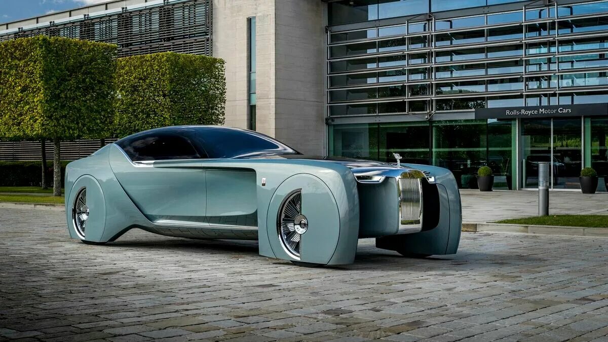 Обзоры автомобилей. Rolls Royce 103ex. Роллс Ройс 2035. Rolls Royce Vision 103ex. Роллс Ройс электромобиль концепт.